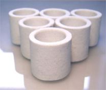 Ceramic Crucible  528-018 Foil Wrapped