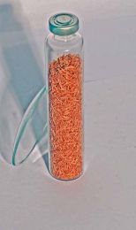 Copper Wires for S Analysis Coarse High Purity Reduced 6 x 0.65mm 100gm