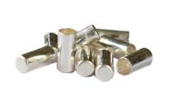 Silver Capsules Smooth Wall 5x2mm pack of 50 24005100