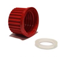 Cap Kit for GL32 Threaded Joint. Red Cap & Silicone Seal 290 03193