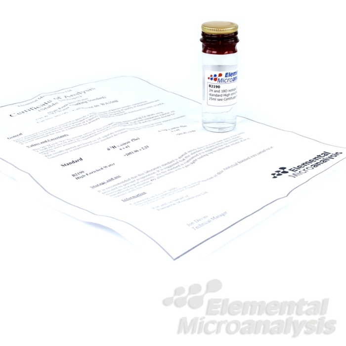 High enriched water 25ml
