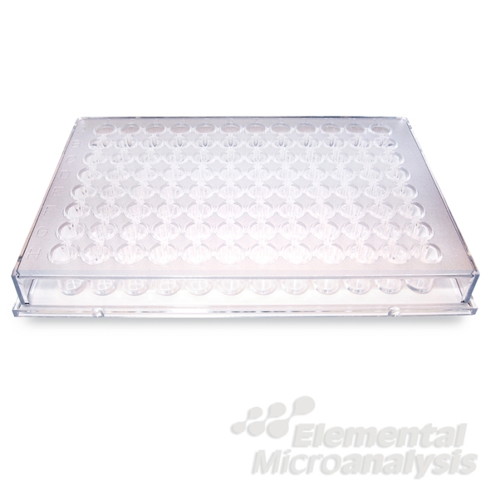 Cell Well 96 Flat Bottom with lid