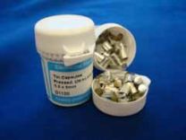 Tin Capsules Pressed Ultra-Light Weight 5.5 x 5mm pack of 100
