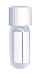 4.5ml Borosilicate Vial Round bottom, with white septum cap, 949W 1/2 case, 46x15.5mm Non-Evacuated labeled, Pack of 1000