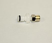 Quick connector, male, white (argon) PMECH0156