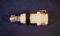 Quick connector female, white (argon) PMECH0157