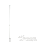 Combustion Tube for CHN Transparent Silica 2400 Series