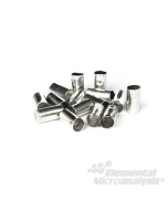 Smooth Wall Tin Capsules Flat Base 6 x 3mm pack of 250