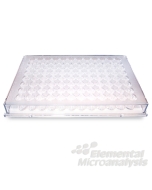 Cell Well 96 Flat Bottom with lid