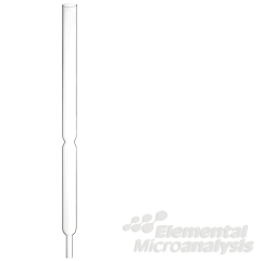 Combustion Tube for CHN Transparent Silica 2400/2410 Series pack of 5