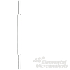 Reduction Tube for CHN Transparent Silica 2400 Series pack of 5