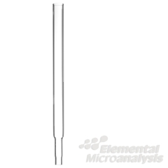Combustion Tube Transparent Silica Bulk pack of C4002 605-875 Pack of 5