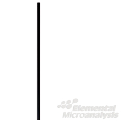 Glassy Carbon Tube Closed One End With 2mm Hole Thermo-Finnigan TC/EA