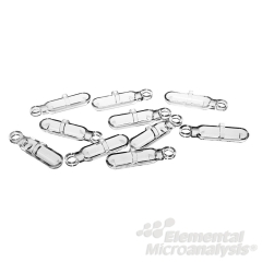 Quartz Sample Boats w/Downholder (40mm x 9mm) 402-899.673