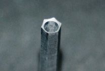 Graphite Crucible Hexagonal for TC/EA in 7mm ID glassy carbon tubes