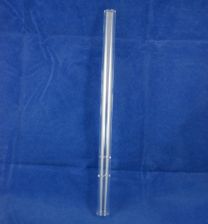 Sleeve Insert Open Both Ends Transparent Silica 15mm OD X 205mm Pack of 5