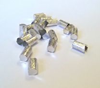 Tin Capsules Pressed Standard Weight 9 x 5mm pack of 200